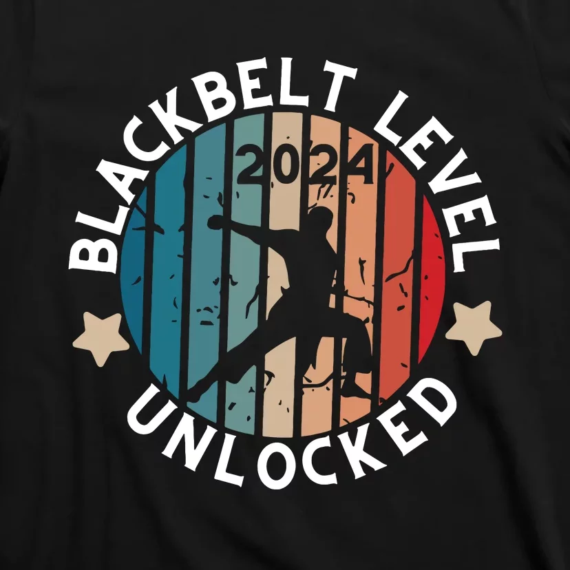 Black Belt Achievement Gift Martial Artskarate T-Shirt