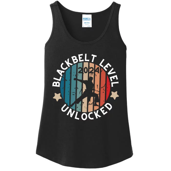 Black Belt Achievement Gift Martial Artskarate Ladies Essential Tank