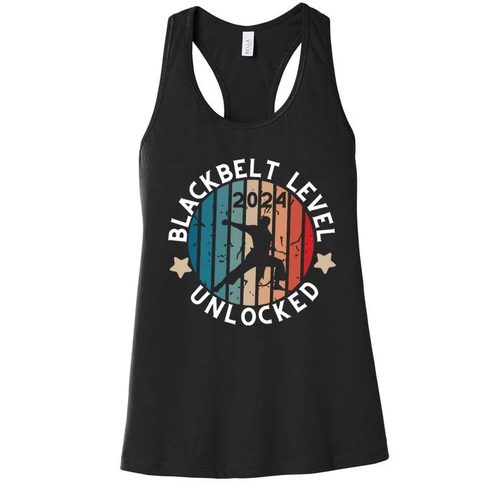 Black Belt Achievement Gift Martial Artskarate Women's Racerback Tank