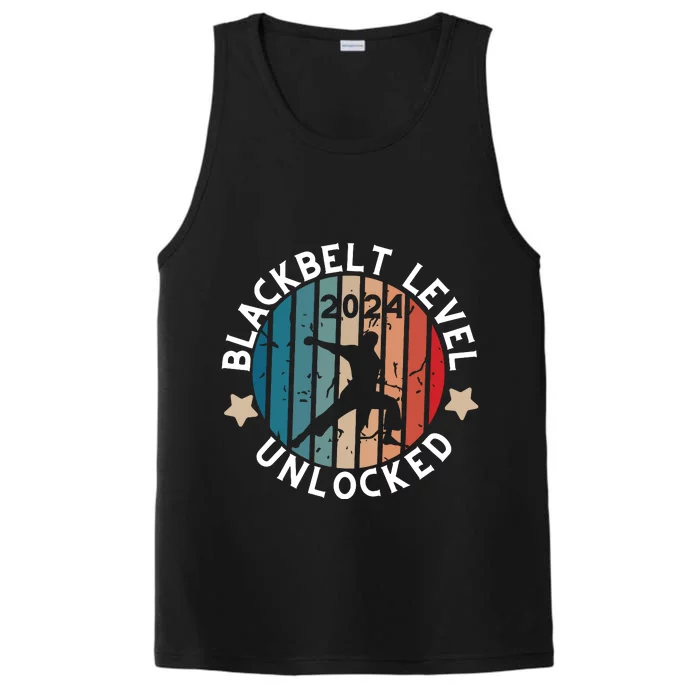 Black Belt Achievement Gift Martial Artskarate Performance Tank