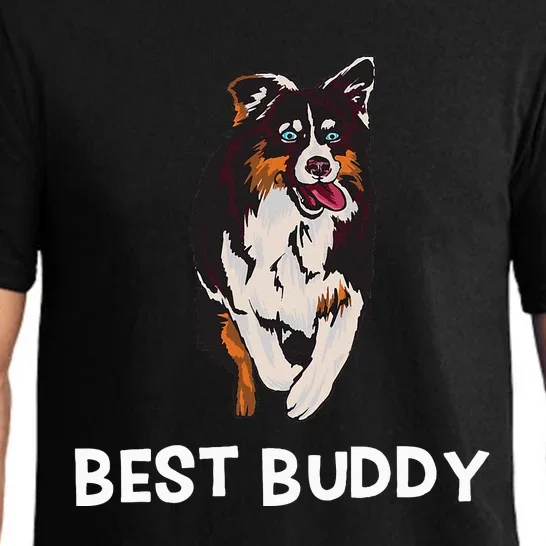 Best Buddy Australian Shepherd Dog Design Aussie Pajama Set