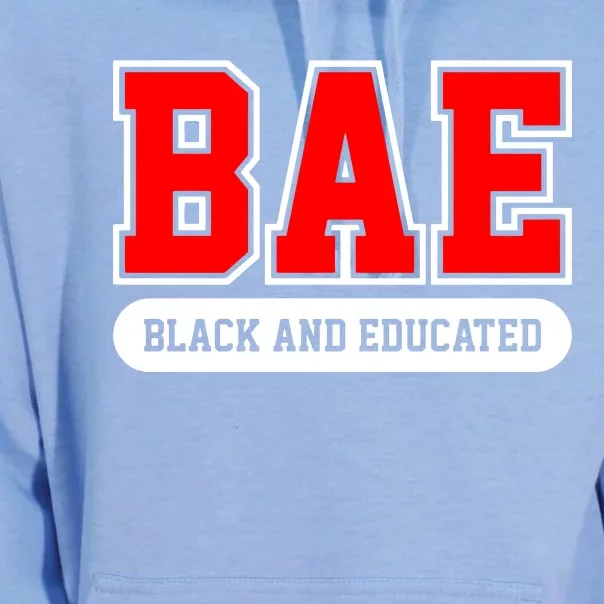 Bae Black And Educated Black Women Educated Black Woman Black History Month Unisex Surf Hoodie