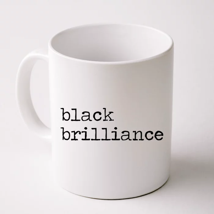 Black Brilliance African Melanin Leaders Cool Gift Front & Back Coffee Mug