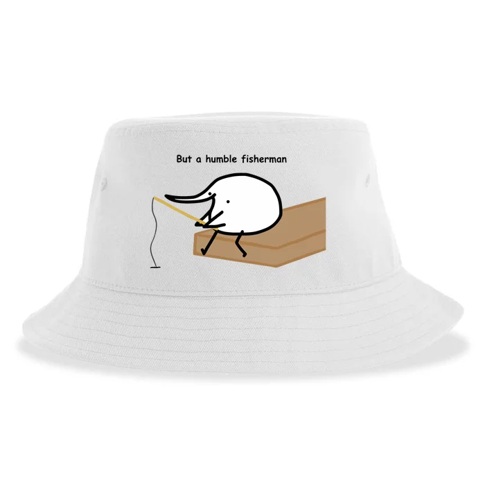 Berdyaboi But A Humble Fisherman Sustainable Bucket Hat