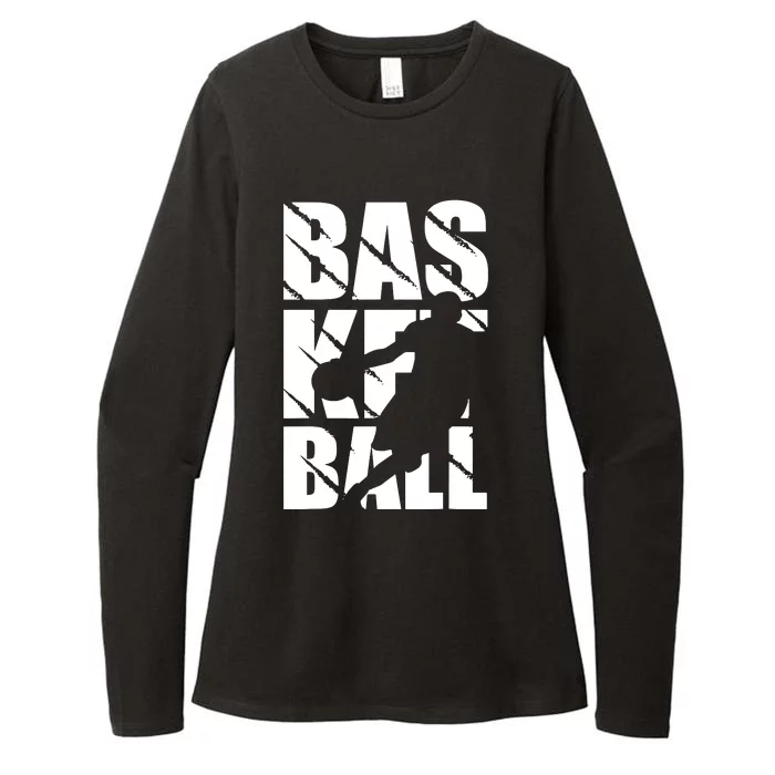 Basketball Womens CVC Long Sleeve Shirt