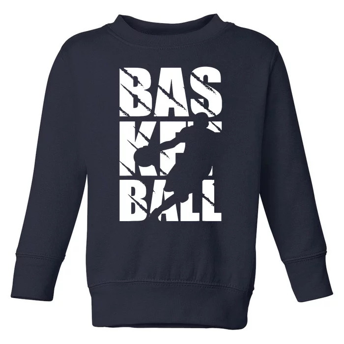 Basketball Toddler Sweatshirt