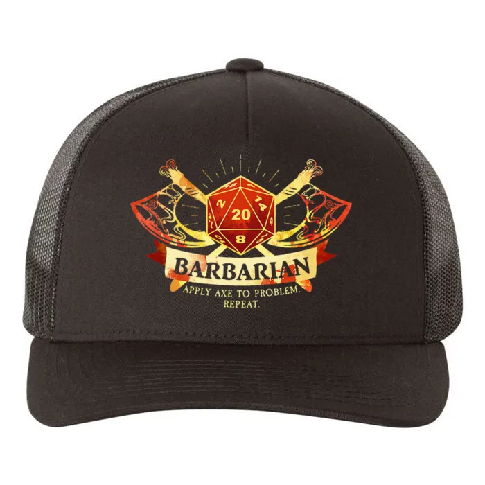 Barbarian Yupoong Adult 5-Panel Trucker Hat