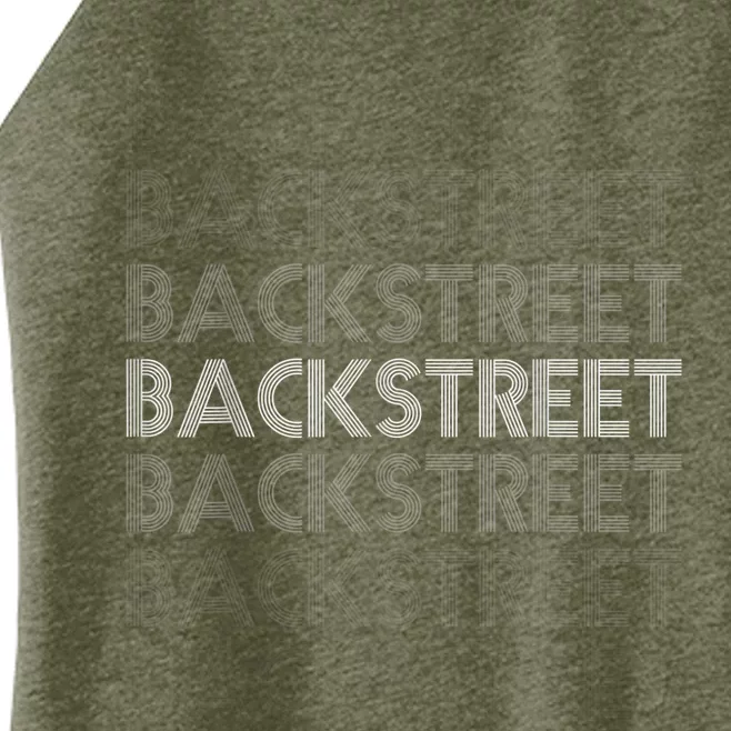 BACKSTREET Women’s Perfect Tri Rocker Tank