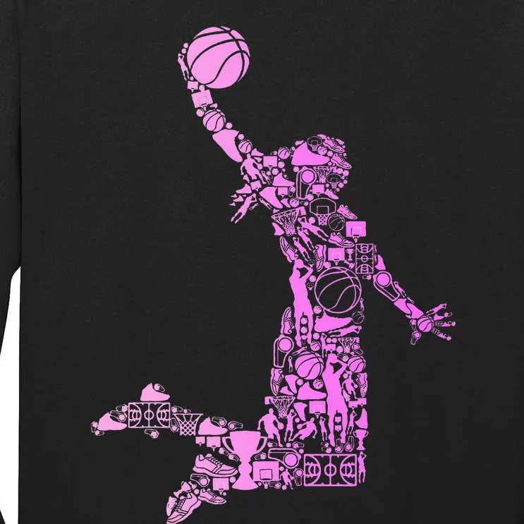 Basketball Tall Long Sleeve T-Shirt