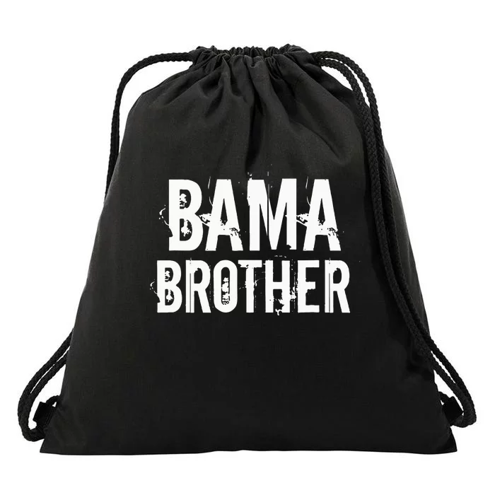 Bama Brother Alabama Shoals Birmingham Tuscaloosa Southern Drawstring Bag