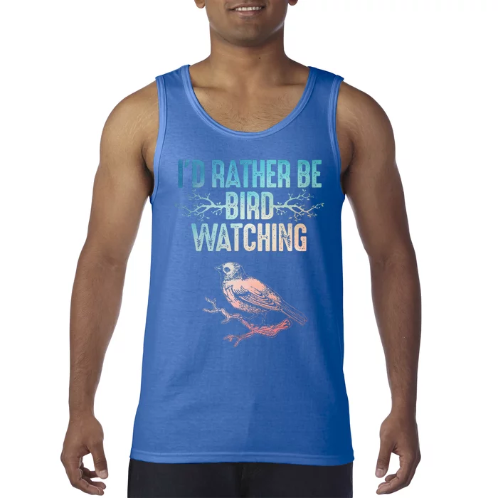 Best Birdwatching Art For Women Birding Nerd Tank Top