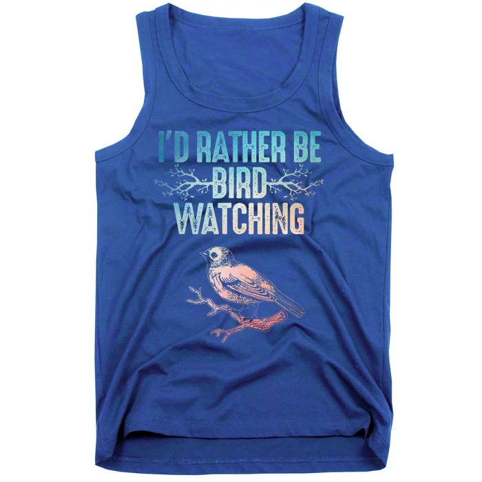 Best Birdwatching Art For Women Birding Nerd Tank Top