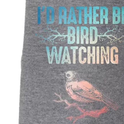 Best Birdwatching Art For Birding Nerd Bird Lovers Doggie 3-End Fleece Hoodie