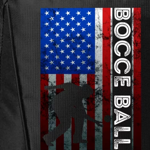 Bocce Ball American Bocce Ball Player Usa Petanque Gift City Backpack