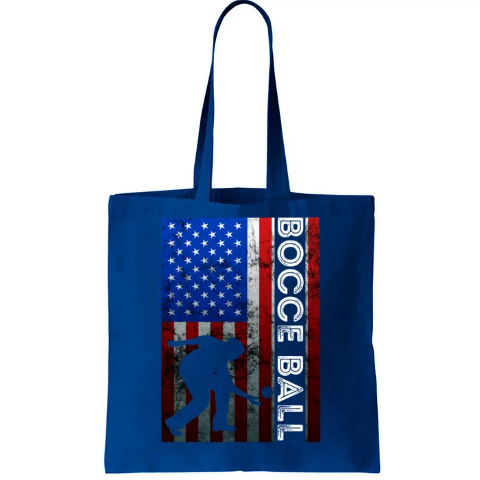 Bocce Ball American Bocce Ball Player Usa Petanque Gift Tote Bag