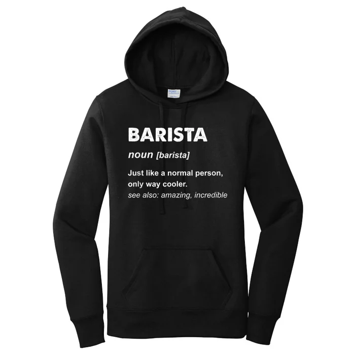 Barista Women's Pullover Hoodie