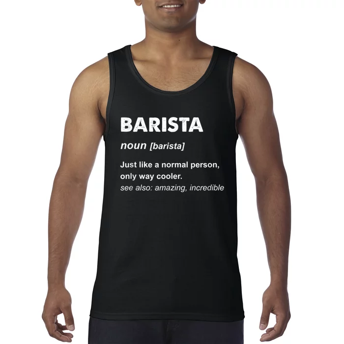 Barista Tank Top