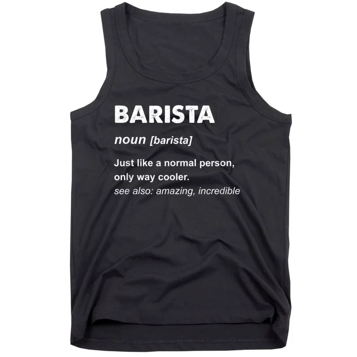 Barista Tank Top