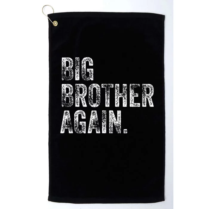 Big Brother Again Bro Promoted To Big Bro Platinum Collection Golf Towel