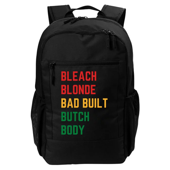 Bleach Blonde Bad Built Butch Body Daily Commute Backpack