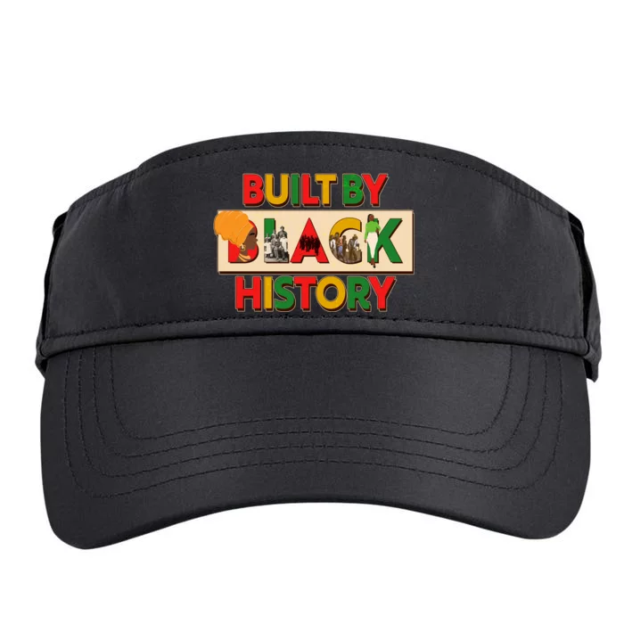 Built By Black History African American Culture Adult Drive Performance Visor