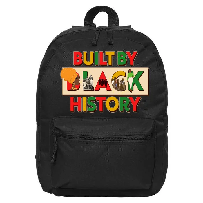 Built By Black History African American Culture 16 in Basic Backpack