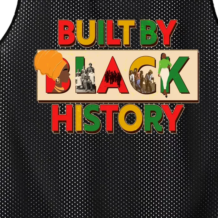 Built By Black History African American Culture Mesh Reversible Basketball Jersey Tank