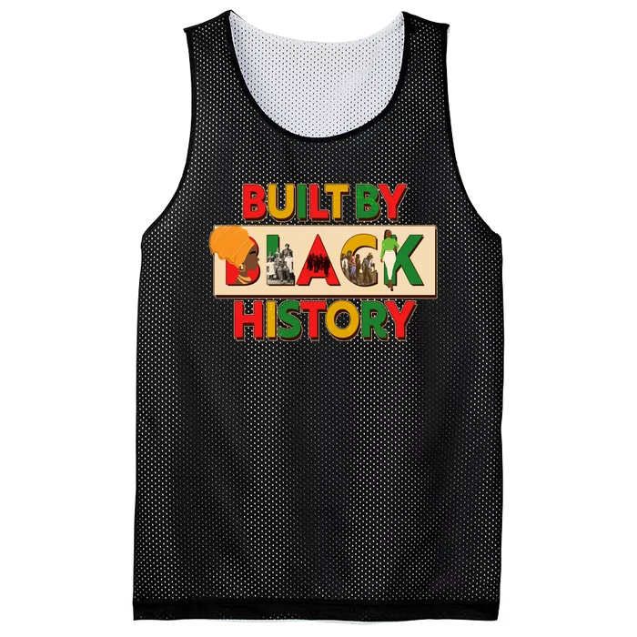 Built By Black History African American Culture Mesh Reversible Basketball Jersey Tank