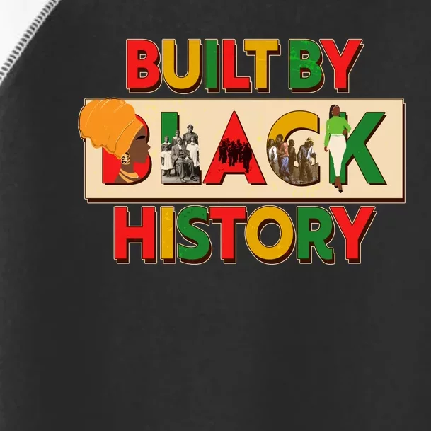 Built By Black History African American Culture Toddler Fine Jersey T-Shirt