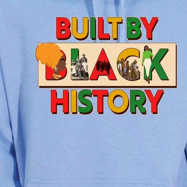 Built By Black History African American Culture Unisex Surf Hoodie