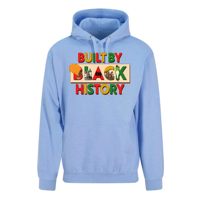 Built By Black History African American Culture Unisex Surf Hoodie