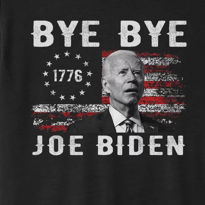 Bye Bye Biden Funny Anti Biden Election Drops Out ChromaSoft Performance T-Shirt