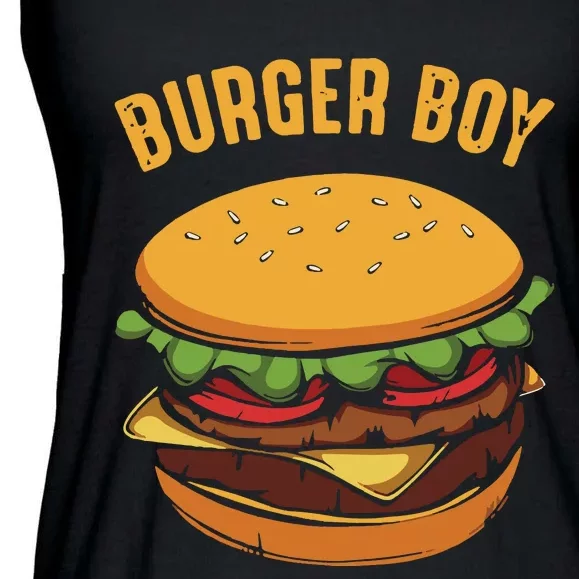 Burger Boy Ladies Essential Flowy Tank