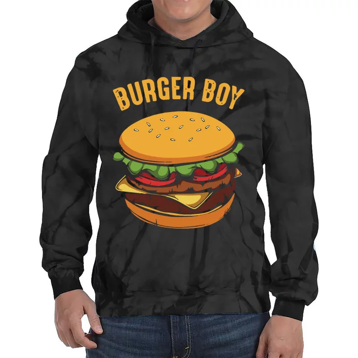 Burger Boy Tie Dye Hoodie