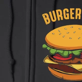 Burger Boy Full Zip Hoodie