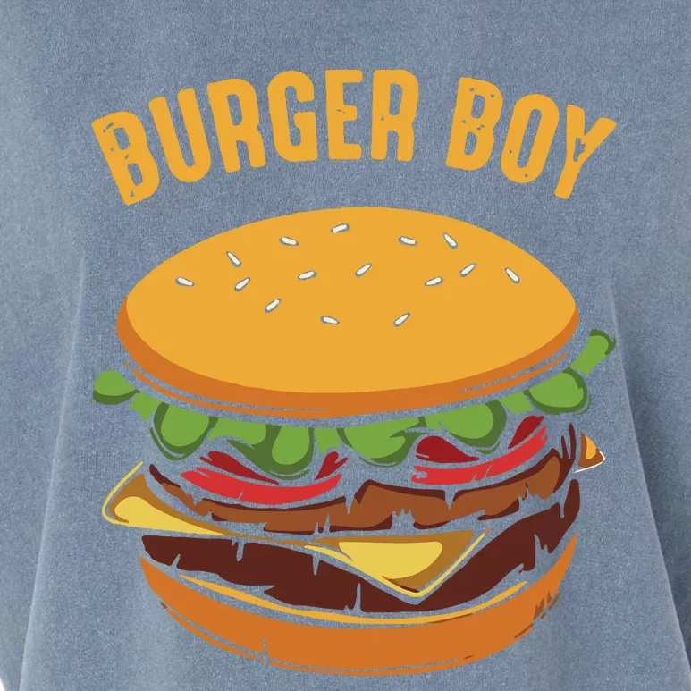 Burger Boy Garment-Dyed Women's Muscle Tee