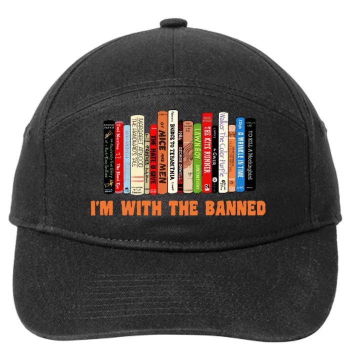 Banned Books 7-Panel Snapback Hat