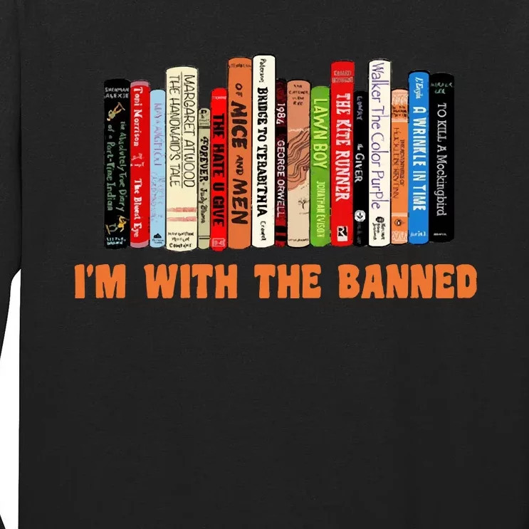 Banned Books Tall Long Sleeve T-Shirt