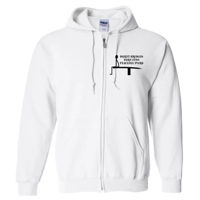 Burnt Bridges Full Zip Hoodie