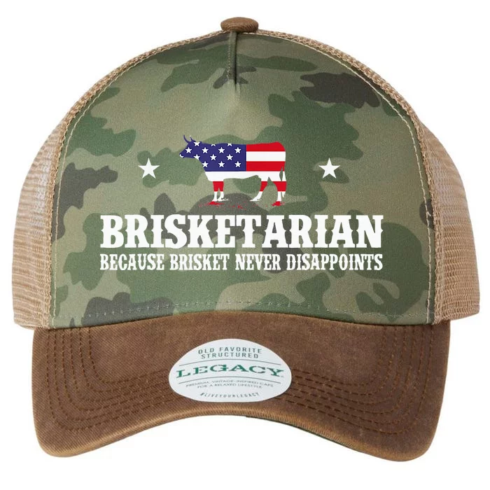 Brisketarian Because Brisket Never Disappoints Bbq Lover Legacy Tie Dye Trucker Hat