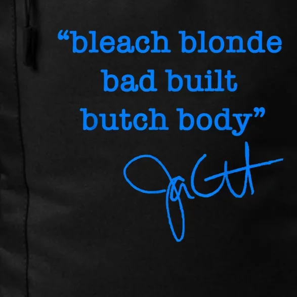 Bleach Blonde Bad Built Butch Body Jasmine Crockett Daily Commute Backpack