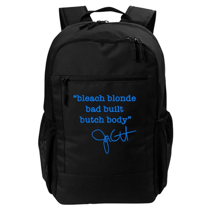 Bleach Blonde Bad Built Butch Body Jasmine Crockett Daily Commute Backpack