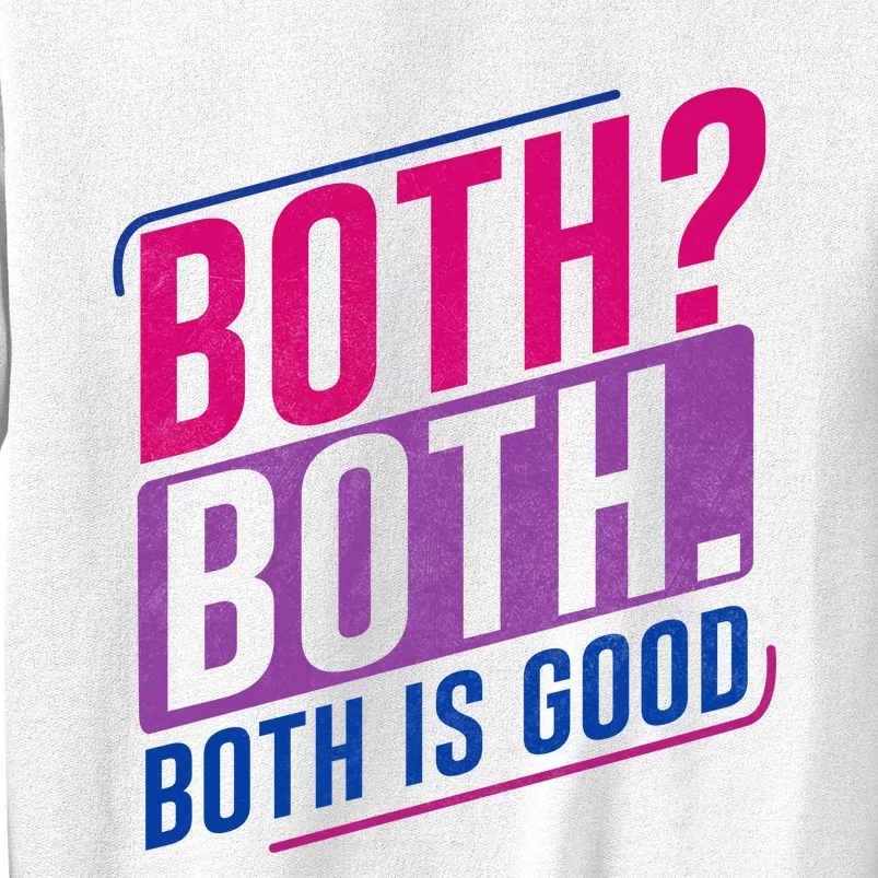 Both Both Bi Pride Bisexual Bisexuality Flag Sweatshirt