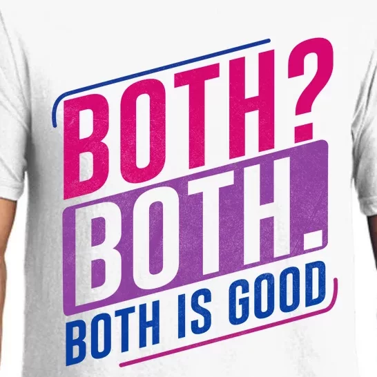 Both Both Bi Pride Bisexual Bisexuality Flag Pajama Set