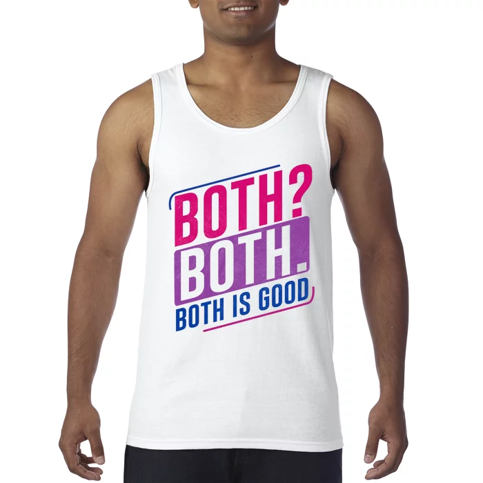 Both Both Bi Pride Bisexual Bisexuality Flag Tank Top