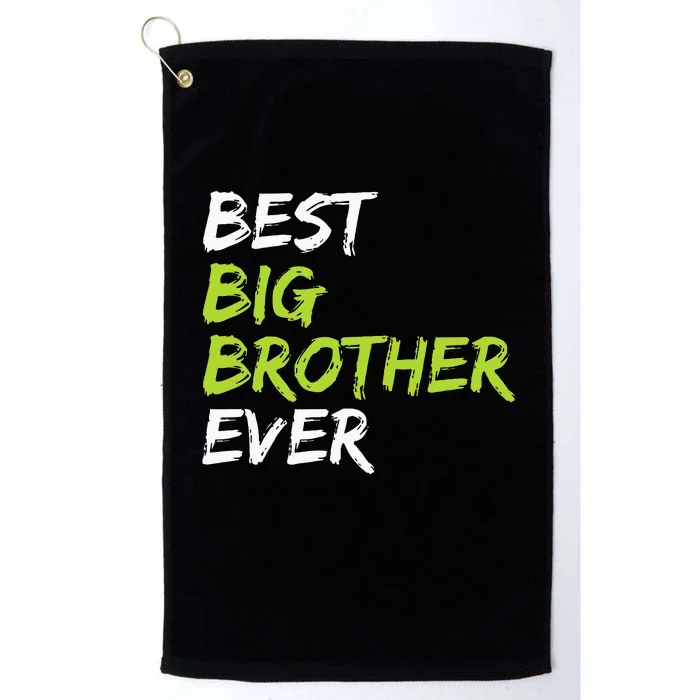 Best Big Brother Ever Platinum Collection Golf Towel