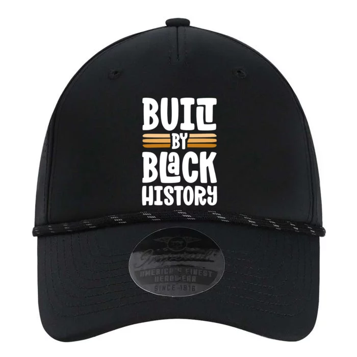 Built By Black History Month Proud African American Pride Gift Performance The Dyno Cap