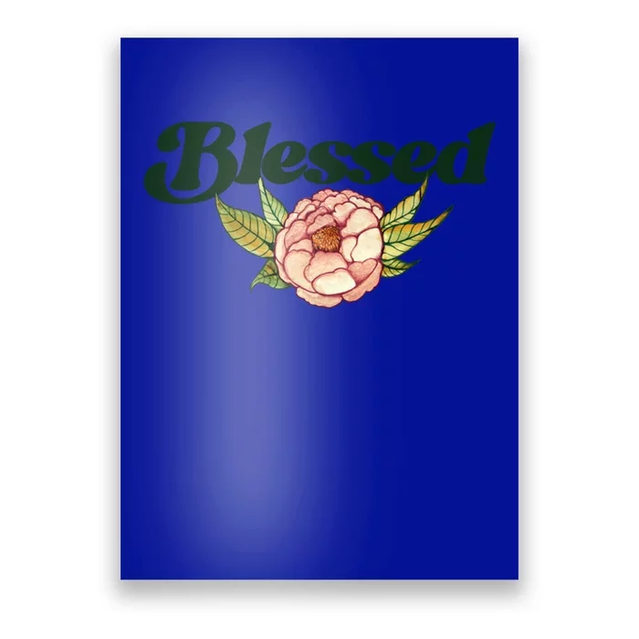 Blessed Beautiful Blessings Artwork Great Gift Poster