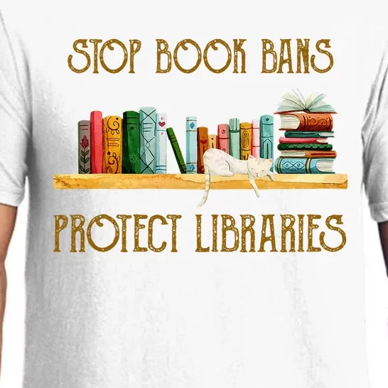 Ban Book Bans, Stop Challenged Books, Read Banned Books Tees Pajama Set