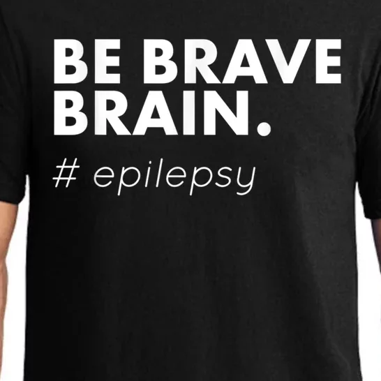 Be Brave Brain Epilepsy Awareness Pajama Set